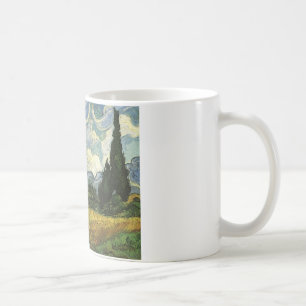 Mug Champ de blé avec Cyprès, Vincent Van Gogh