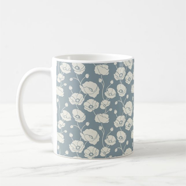 Mug Champ de crèmes sur le bleu (Gauche)