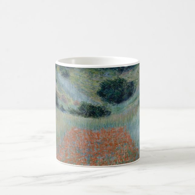 Mug Champ de pavot dans un creux près de Giverny (par  (Centre)
