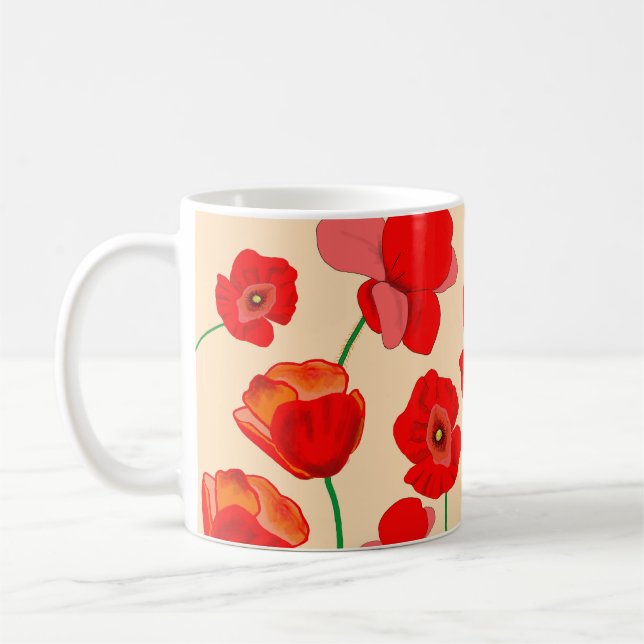 Mug Champ Red Poppy (Gauche)