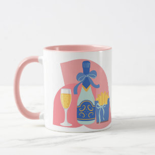 Mug Champagne et frites