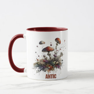 Mug Champignon antique