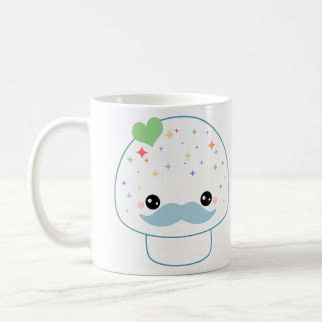 Mug Champignon de moustache (Gauche)