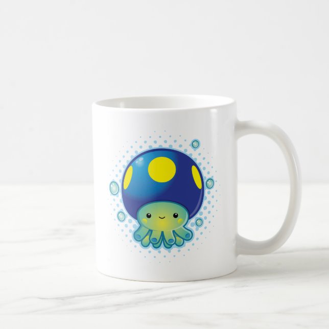 Mug Champignon de poulpe de Kawaii (Droite)