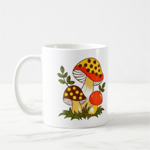 Mug Champignon vintage des années 1970