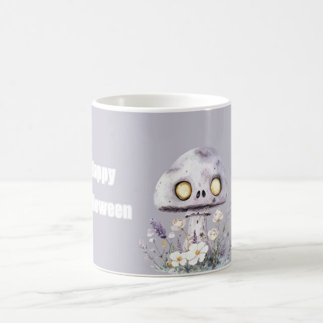 Mug Champignon Violet Halloween (Centre)