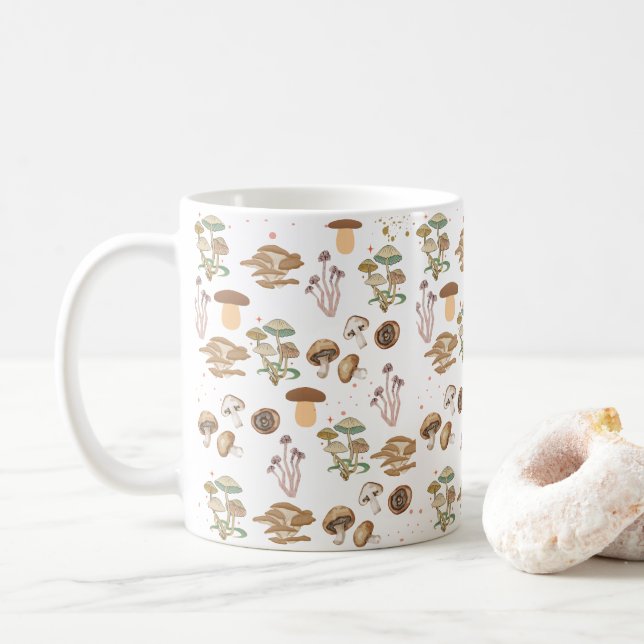 Mug Champignons assortés (Avec donut)