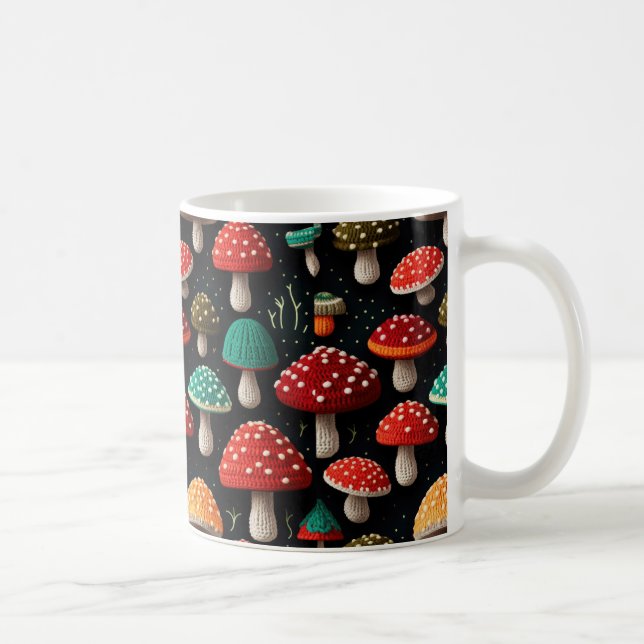 Mug Champignons colorés (Droite)