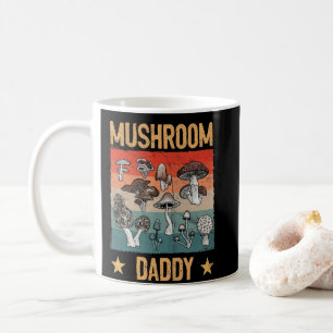 Mug Champignons de champignons rétro papa Mycologie ch