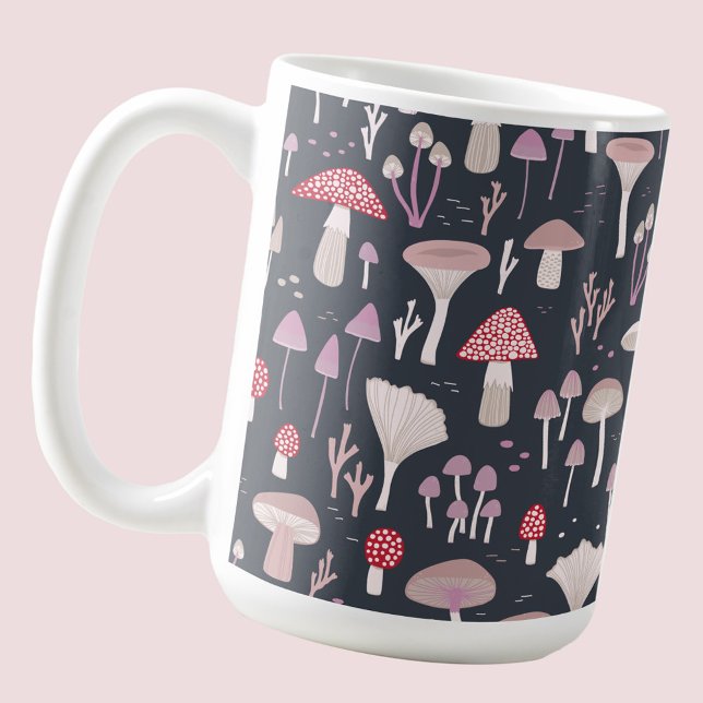 Mug Champignons des Toadstool de champignons (Mushroom toadstool and fungi coffee mug)