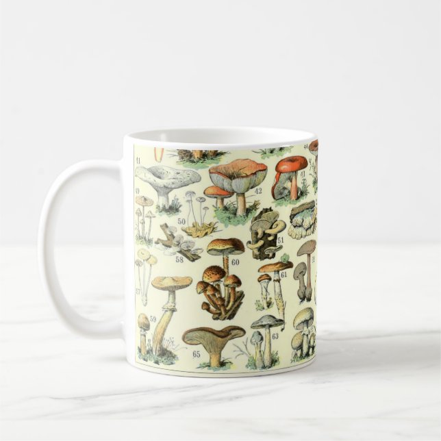Mug Champignons et champignons Vintages #7 Musique du  (Gauche)