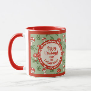 Mug Champignons Joyeux Personnalisés