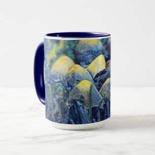 Mug Champignons magiques clair de lune sur Musique