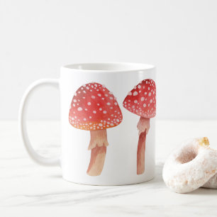 Mug Champignons rouges poilus. La forêt s'agite. Amani