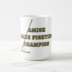 Mug Champion de combat de râteau amish