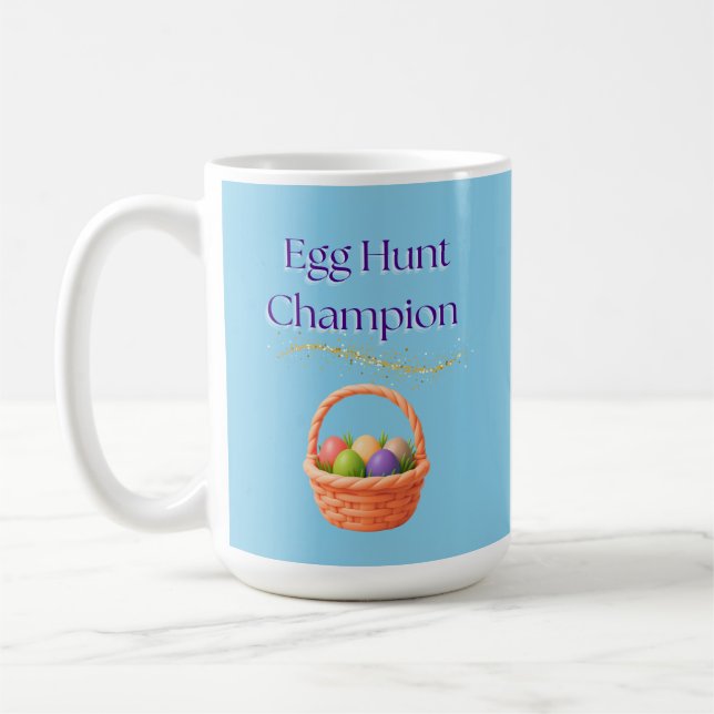Mug Champion de la chasse aux œufs (Gauche)