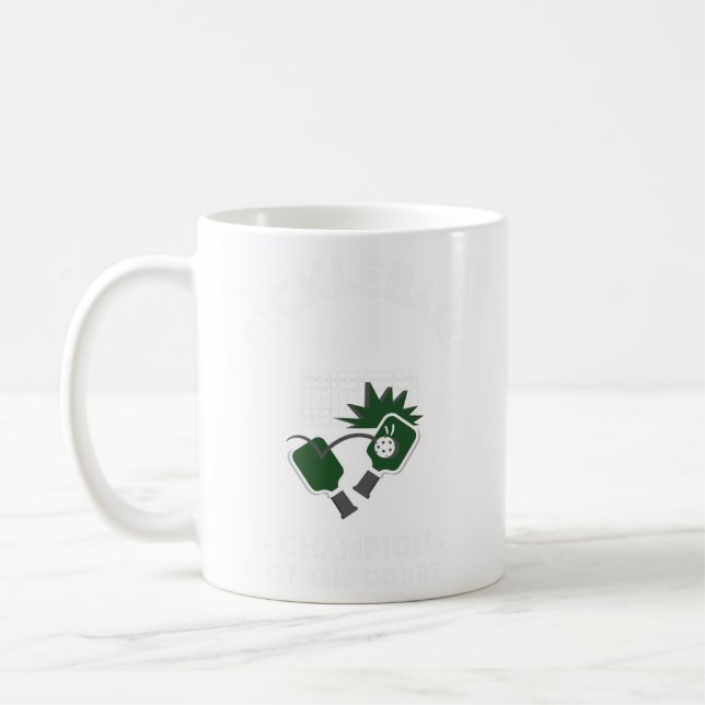 Mug Champion de Pickleball de la Cour ! (Gauche)