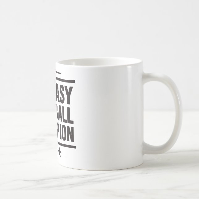 Mug Champion du football d'imaginaire ! (Droite)