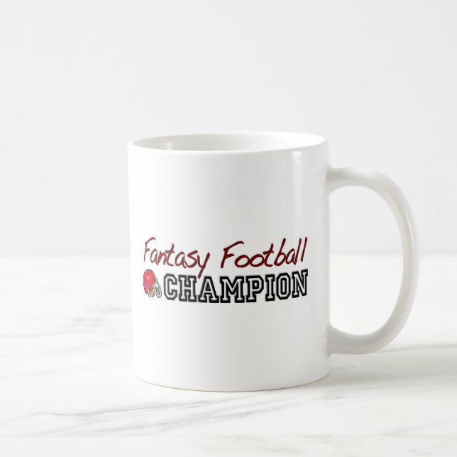 Mug Champion du football d'imaginaire (Droite)