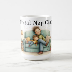 Mug Champion Officiel de la Sieste de la Fête des Père