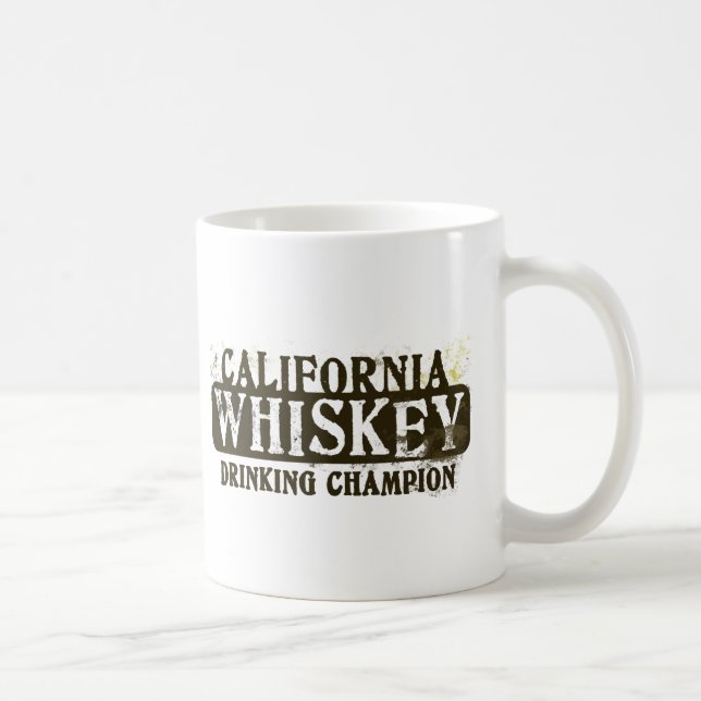 Mug Champion potable de whiskey de la Californie (Droite)