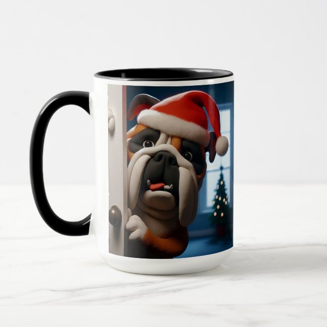 Mug Championnat d'Angleterre de football Claymation Co (Gauche)