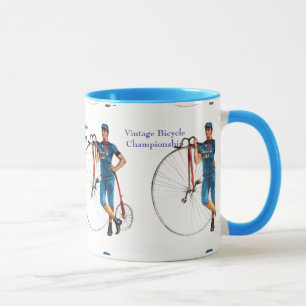 Mug Championnat vintage de vélo