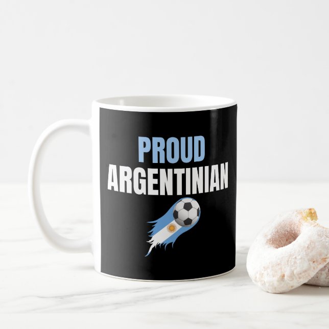 Mug Champions de la Coupe du Monde d'Argentine 2022 Fi (Avec donut)
