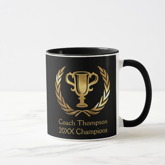 Mug Champions Gold Custom (Droite)