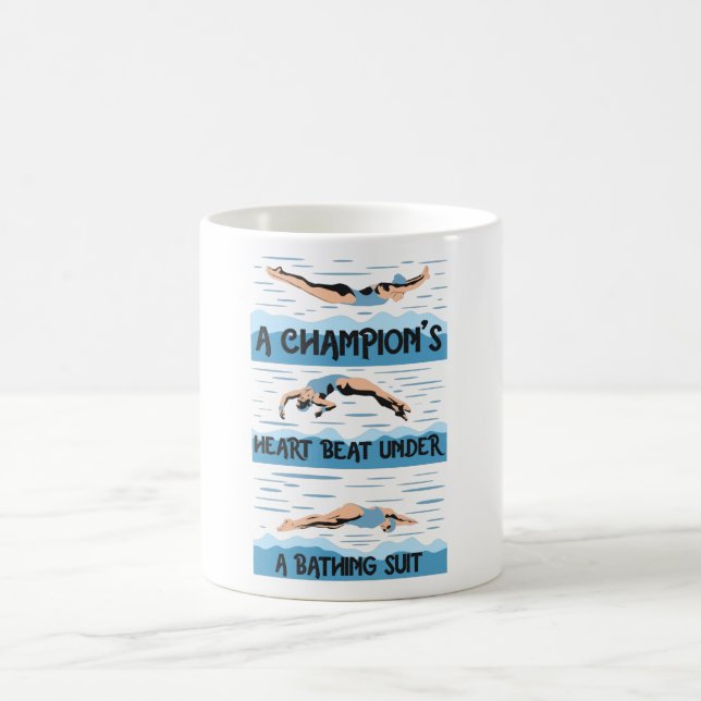 Mug Champions Swimmer - maillot de bain (Centre)