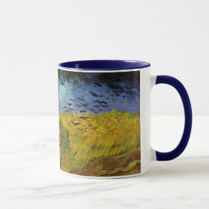 Mug Champs de blé avec corbeaux par Van Gogh
