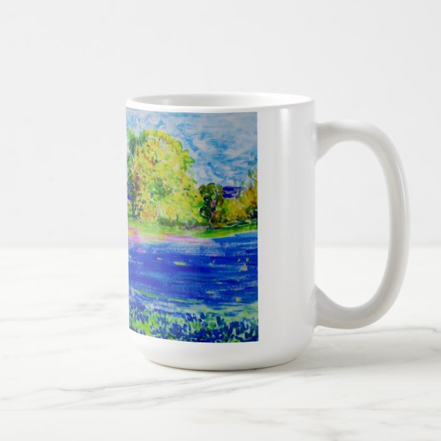 Mug champs de bleuets pour toujours (Droite)