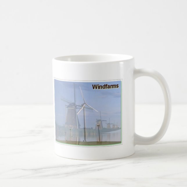 Mug Champs d'éoliennes (Droite)