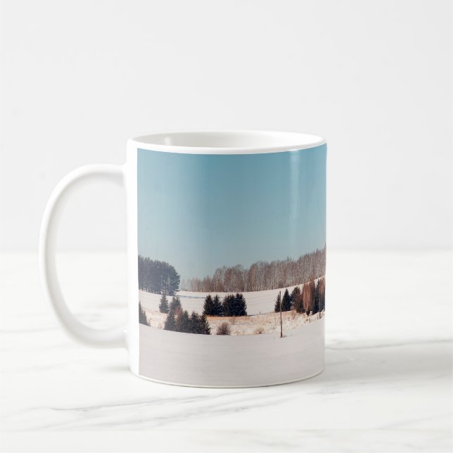 Mug Champs et forêts de la Russie centrale. architectu (Gauche)