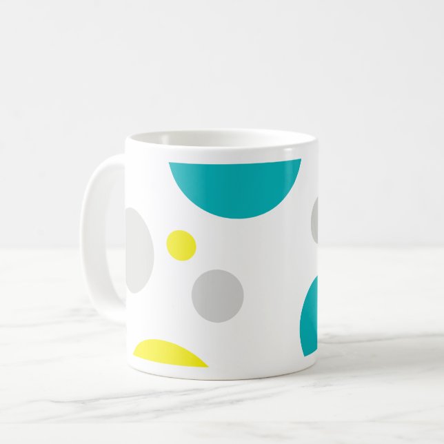 Mug Chanceux bulles colorées (Devant gauche)
