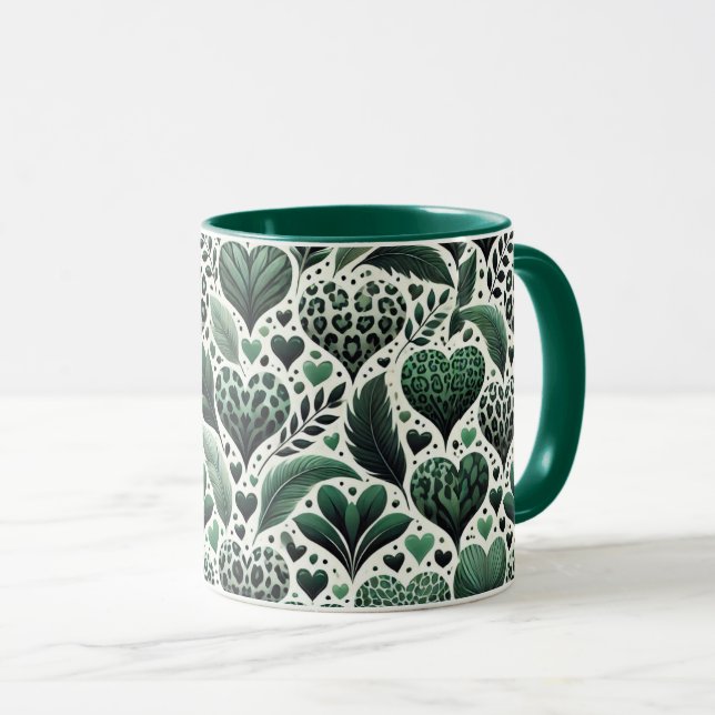 Mug Chanceux en amour (Devant droit)