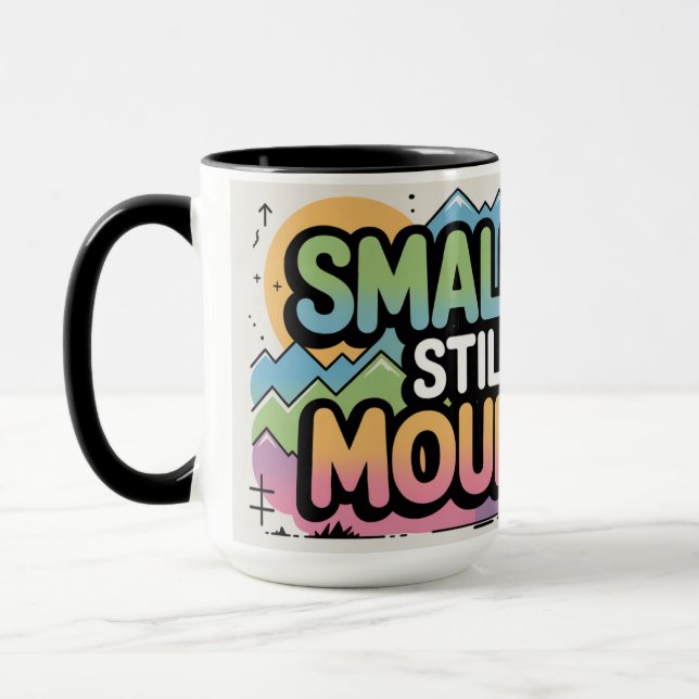 Mug Changement de mentalité par aérosol - Optimisme ur (Gauche)