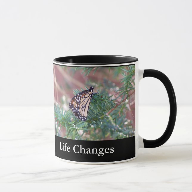 Mug Changements inspirés de la vie de cadeaux (Droite)