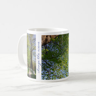 Mug Changer la scène Citation Inspirationnelle Arbres 