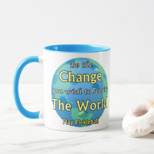 Mug Changer le monde - Jouer au Pickleball