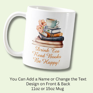 Mug Changer Le Texte, Boire Du Thé Lire Les Livres Soy