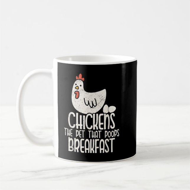 Mug Chanson de la chemise de l'aile de poulet de l'ail (Gauche)
