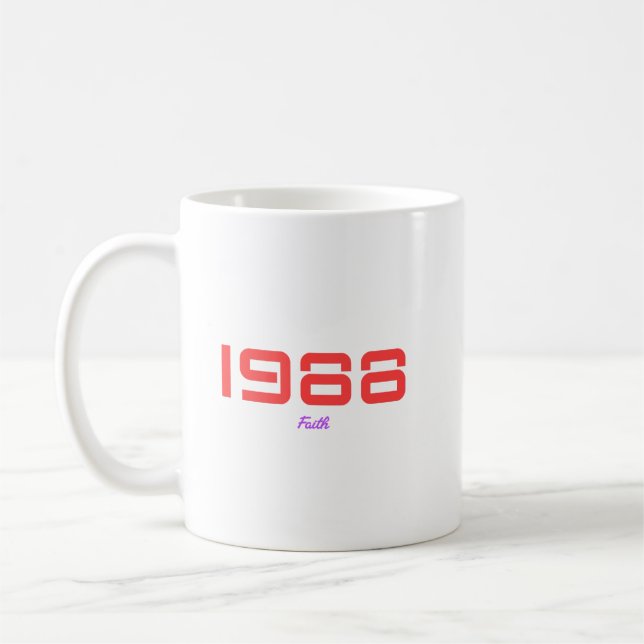 Mug Chanson vedette de 1988 (Gauche)