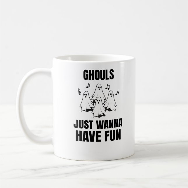 Mug Chant de dessin - "Les Gouls veulent juste s'amuse (Gauche)