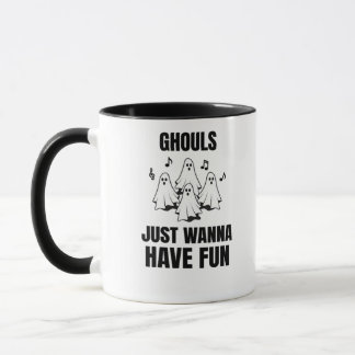 Mug Chant de dessin - "Les Gouls veulent juste s'amuse