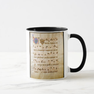 Mug chant manuscript.jpg, chant grégorien : Le "cutt…