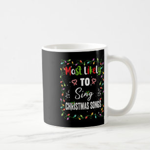 Mug Chanter Chants Chansons De Noël Famille Matchin