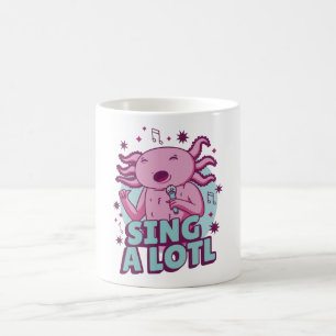 Mug Chanter un long chant Axolotl