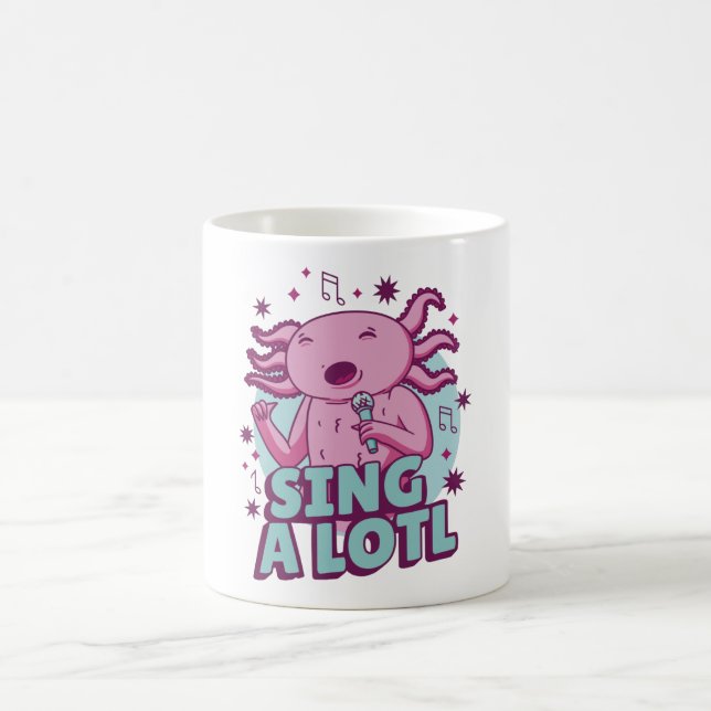 Mug Chanter un long chant Axolotl (Centre)