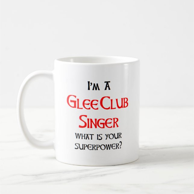 Mug chanteur de glee club (Gauche)